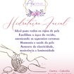 Hidratação Facial 
Ideal para todos os tipos de pele
Equilibra a água do tecido, amenizando as agressões externas
Harmonia e saúde da pele
Aumento da elasticidade, resistência e luminosidade
