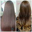 Cabelos feito com muita dedicação...cliente muito satisfeita💆💇 técnica ombre hair...