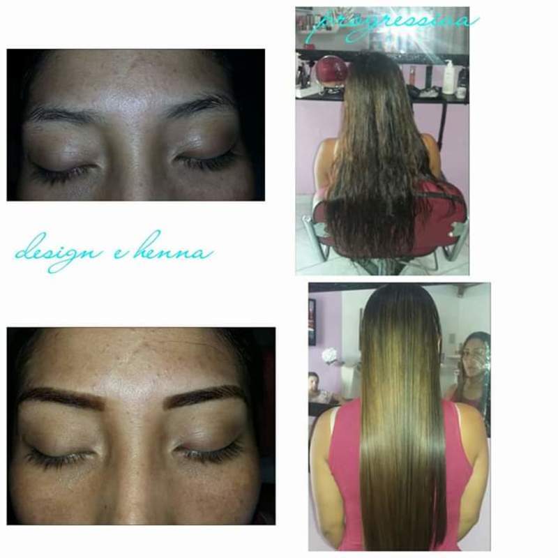 cliente fez designer e henna...cabelos selagem orgânica 100% liso..cliente satisfeita💕💆💕 cabelo micropigmentador(a) cabeleireiro(a) promotor(a) de vendas designer de sobrancelhas