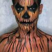Abóbora do mal - facial - corporal - halloween #maquiagemartistica #halloweensorocaba
