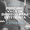 Estou a disposição  para uma entrevista ou teste! 