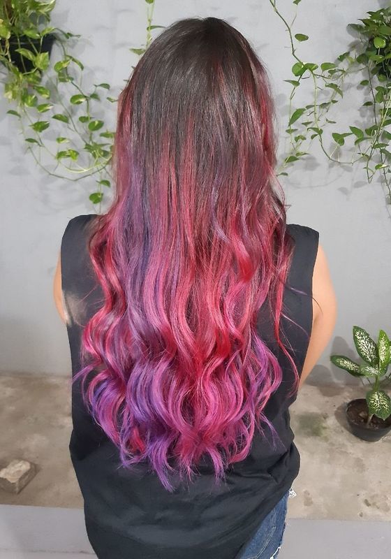 Cor fantasia cabelo cabeleireiro(a)