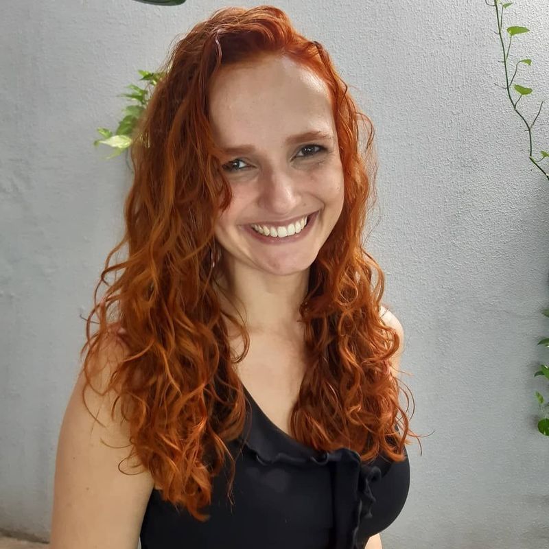 Ruivo sem descolorir cabelo cabeleireiro(a)