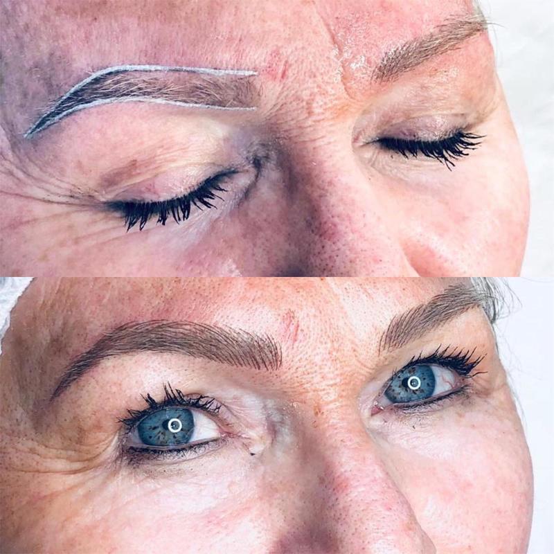 Microblading 
Fio a fio realista. outros designer de sobrancelhas maquiador(a) micropigmentador(a)