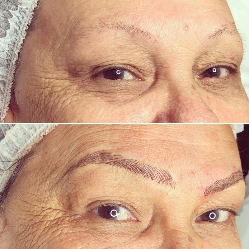 Microblading 
Fio a fio realista. outros designer de sobrancelhas maquiador(a) micropigmentador(a)