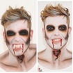 Maquiagem artística 
Halloween 