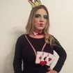 Rainha de copas para festa sexta feira 13 - efeitos especiais - sangue artificial - make azul - prótese #maquiagemsorocaba #maquiagemartisticasorocaba 
