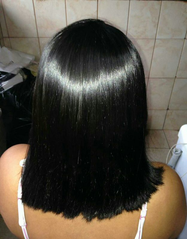 Progressiva (Depois) cabelo cabeleireiro(a) barbeiro(a)