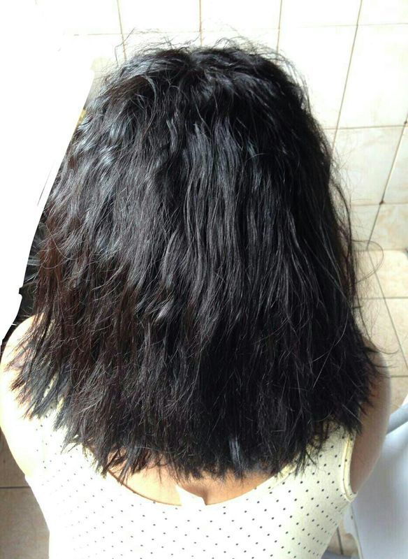 Prgressiva (Antes) cabelo cabeleireiro(a) barbeiro(a)