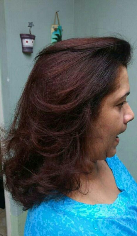 Coloração (Depois) cabelo cabeleireiro(a) barbeiro(a)
