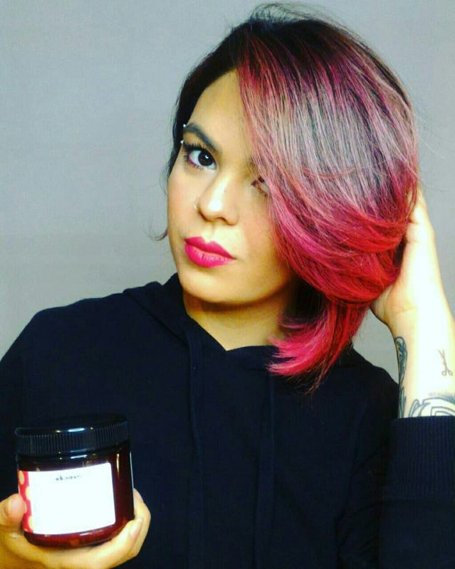 Descoloração e Pigmentação com Mascara de pigmento Davines cabelo cabeleireiro(a) barbeiro(a)