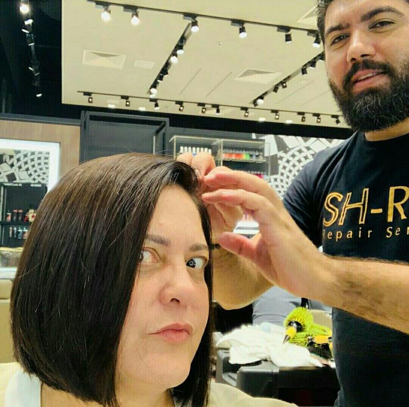 Tratamento Joba da Phyto Paris e Escova cabelo cabeleireiro(a) barbeiro(a)