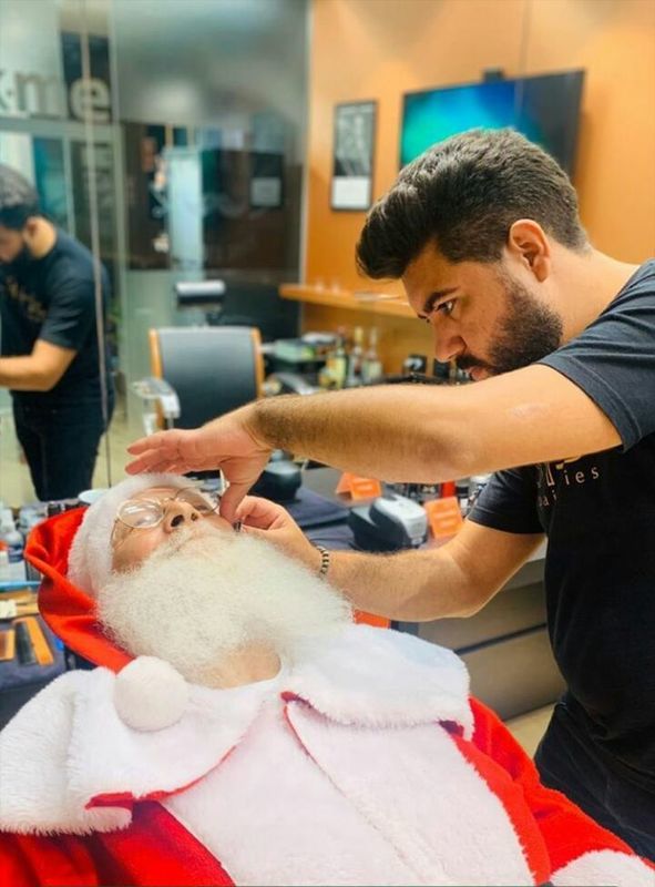 Barba cabelo cabeleireiro(a) barbeiro(a)