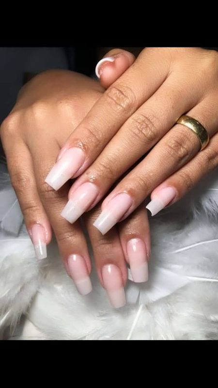 Unhas de fibra de vidro unha manicure e pedicure
