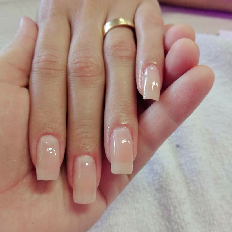 Alongamento em fibra de vidro unha manicure e pedicure