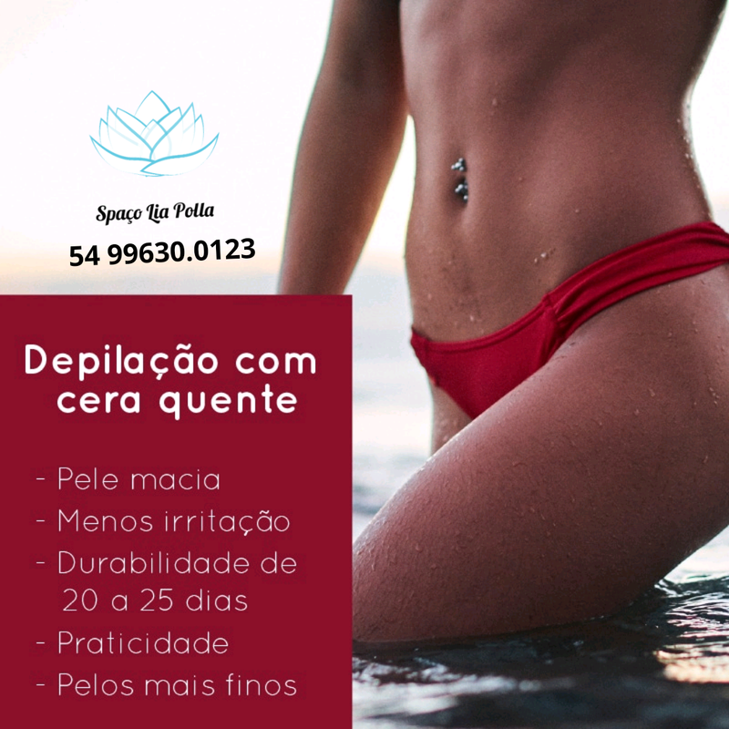 A depilação com cera quente tem muitas vantagens, por isso ficou tão popular. Agende já a sua! #depilaçao #spacoliapolla  #ceraquente depilador(a) manicure e pedicure