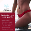 A depilação com cera quente tem muitas vantagens, por isso ficou tão popular. Agende já a sua! #depilaçao #spacoliapolla  #ceraquente