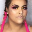 make rosa e amarelo 
