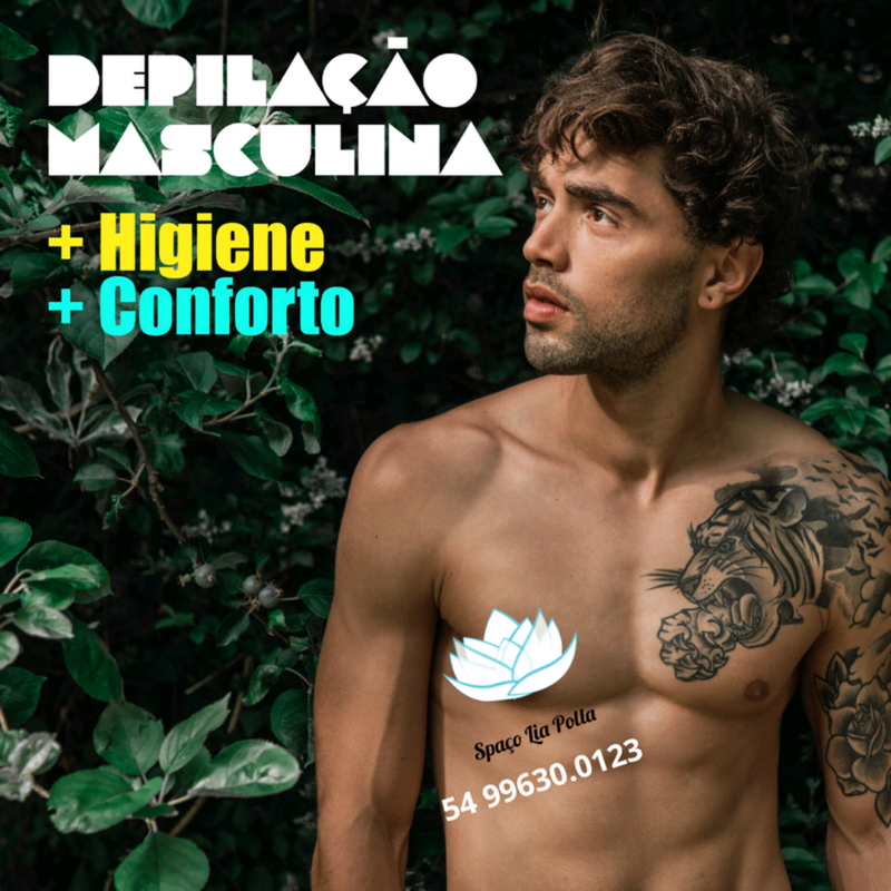 Porque homem também pode fazer depilação a cera! Agende seu horário! 54 99630.0123 whats
#depilação #spaçoliapolla  #masculina  depilador(a) manicure e pedicure
