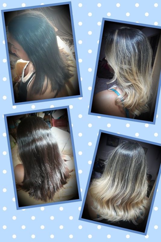 Ombre hair cabelo auxiliar cabeleireiro(a) cabeleireiro(a) cabeleireiro(a)