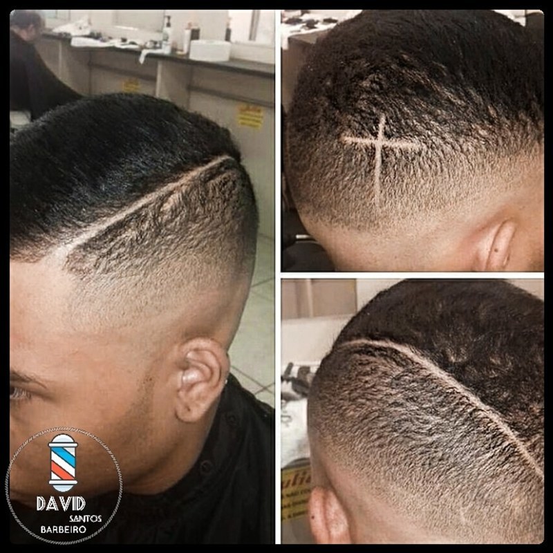 Corte High Fade com Freestyle 💈✂️ #Barbeiro  cabelo barbeiro(a)