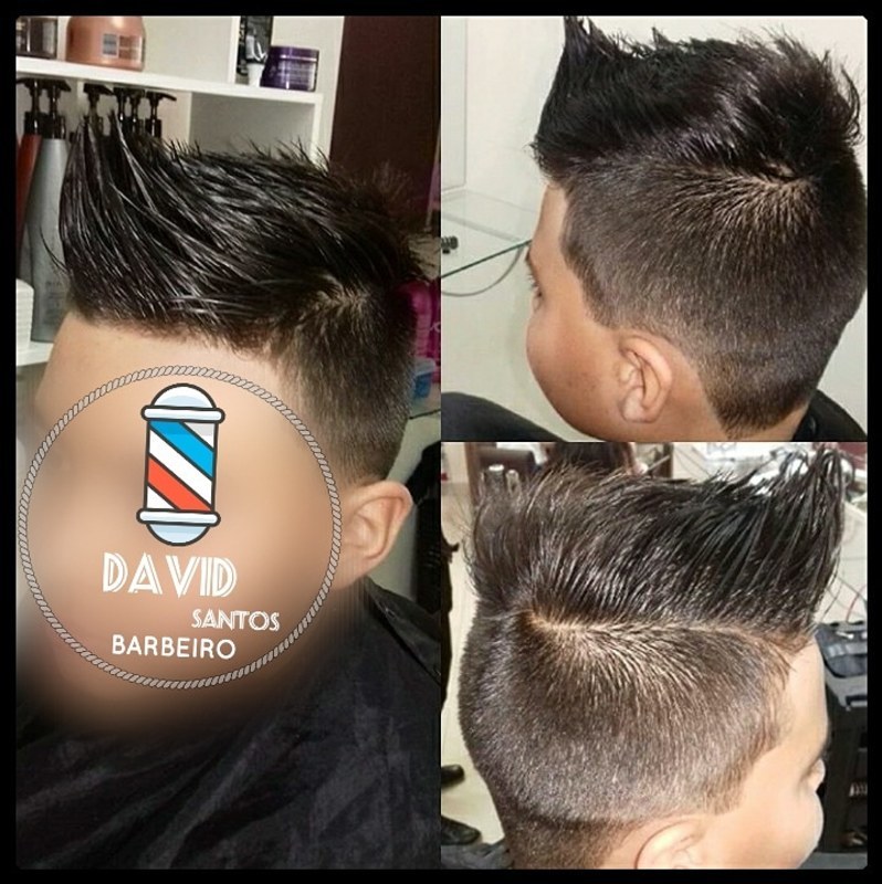 Corte Moicano Infantil 💈✂️ #Barbeiro  cabelo barbeiro(a)