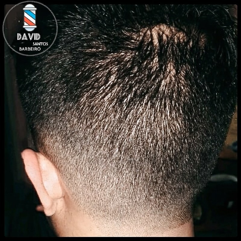 Sombreamento de um degrade 💈✂️ #Barbeiro cabelo barbeiro(a)