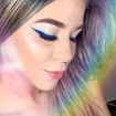 Delineado azul ! 