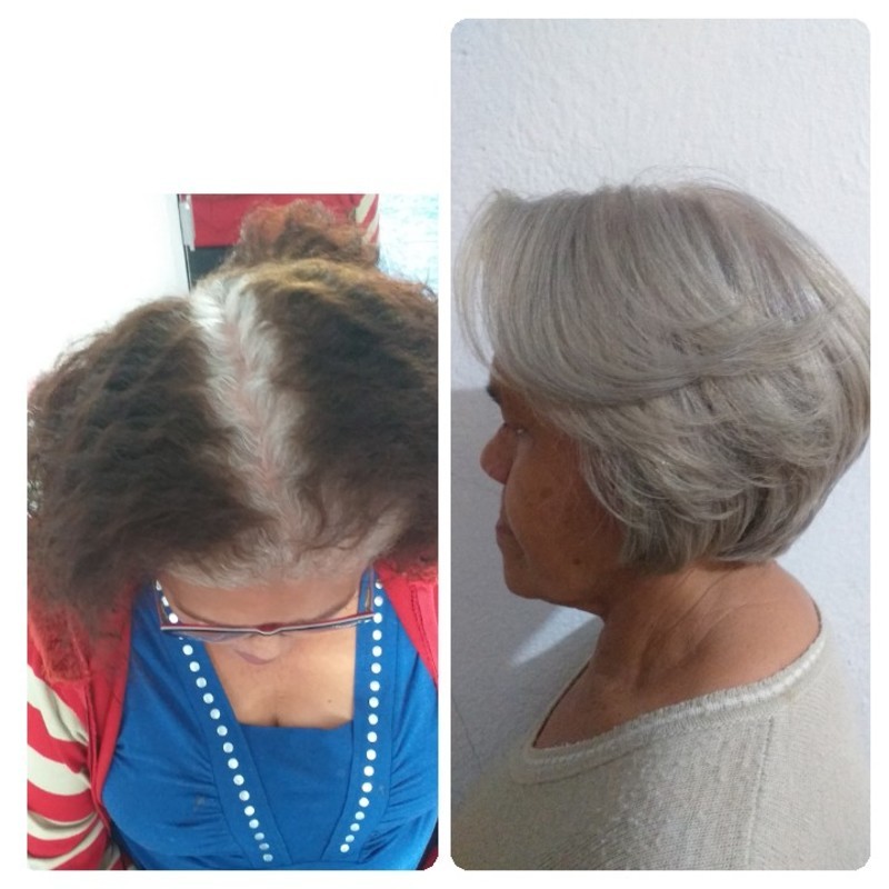 Granny Hair.... perfeito cabelo auxiliar cabeleireiro(a)