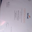 Certificado de conclusão Reiki Nível 3 Senac Osasco