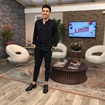 No programa a tarde è show, falando sobre cabelos cacheados 