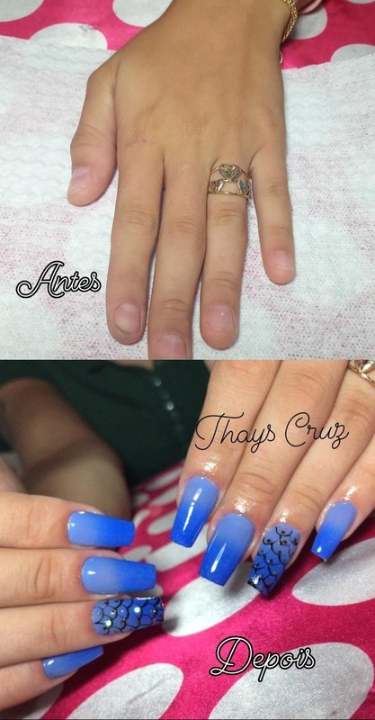 E esse antes e depois 😱 unha manicure e pedicure