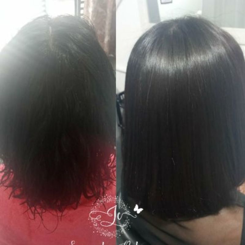 Resultado da Bioplastia orgânica (progressiva sem formol) 💖 cabelo cabeleireiro(a) designer de sobrancelhas depilador(a)