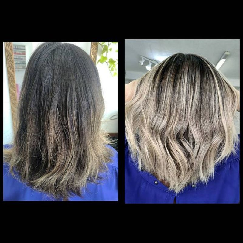 Aquele antes e depois #blondhair cabelo cabeleireiro(a)