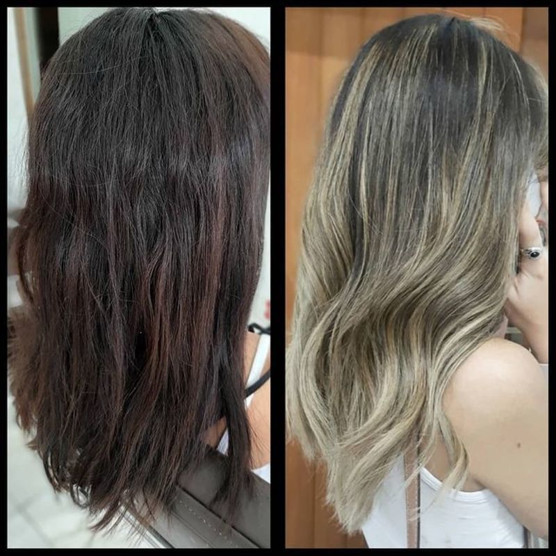 Mechas Eriçadas  cabelo cabeleireiro(a)