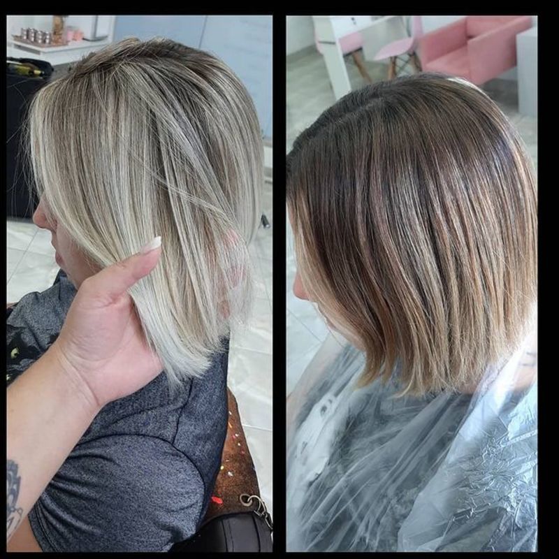Mechas Peroladas cabelo cabeleireiro(a)
