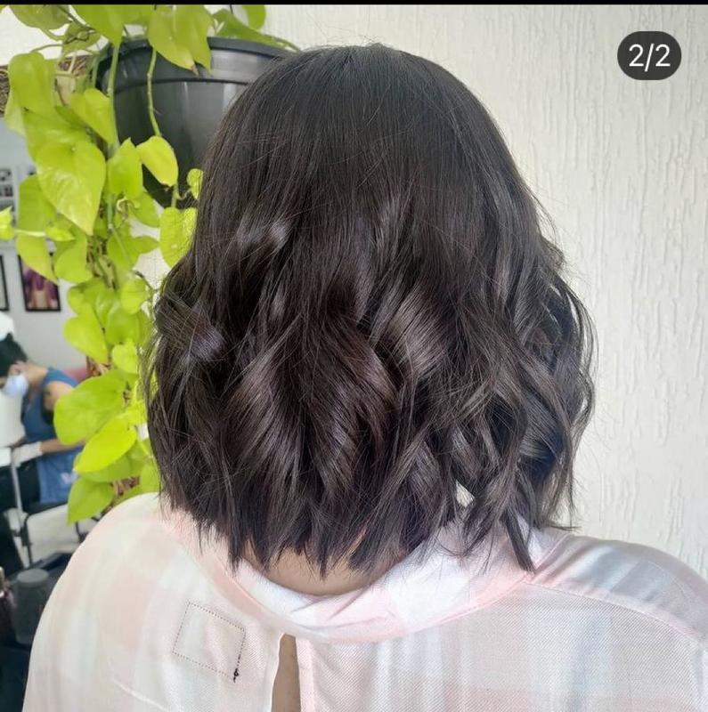 Corte e Beach Waves cabelo cabeleireiro(a)