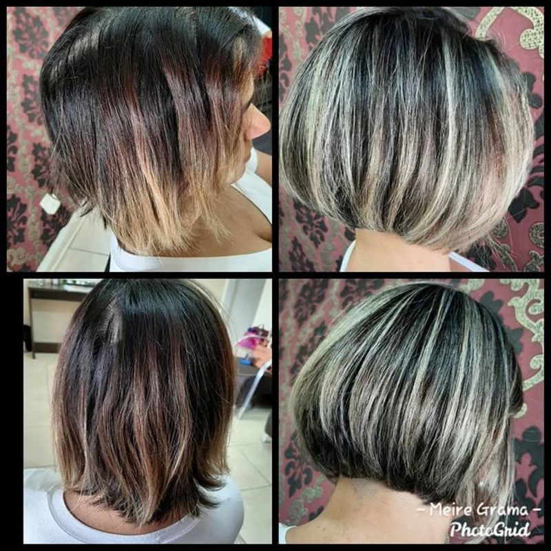 Luzes e Corte cabelo cabeleireiro(a)