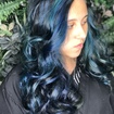Mechas com cor fantasia 