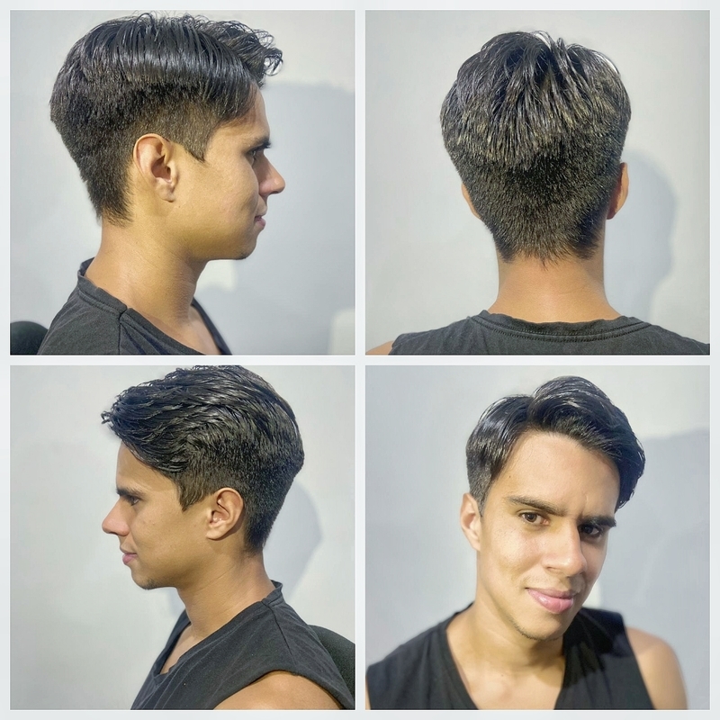 Modelo de best sale cabelo social