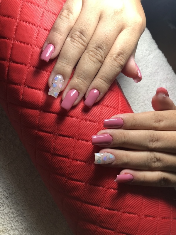 Alongamento em fibra de vidro  unha manicure e pedicure