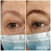 #designdesobrancelhascomhenna #lashliftingnoscilios
Um antes e depois de peso, design com aplicação de henna e Lashlifting nos cílios