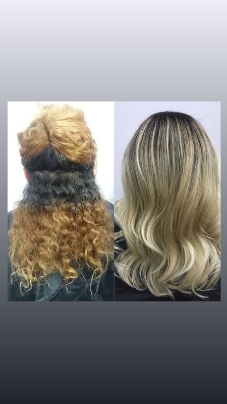 Correção de Cor  cabelo cabeleireiro(a)