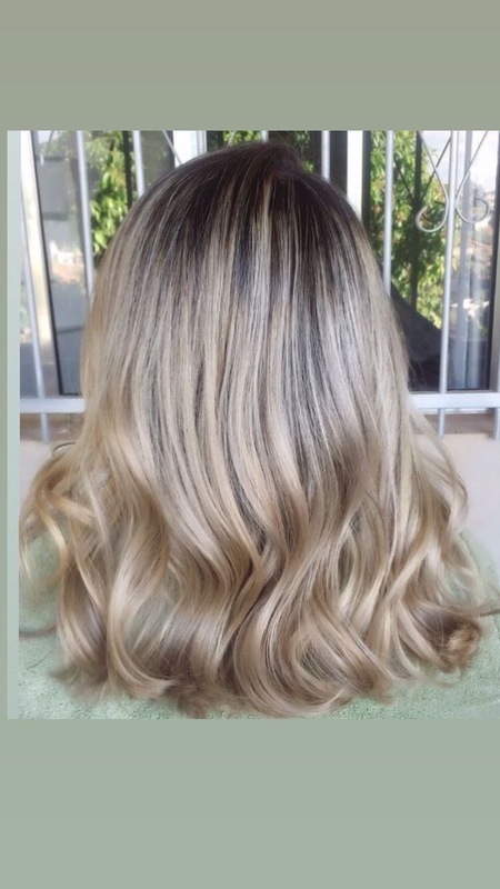 Luzes  cabelo cabeleireiro(a)