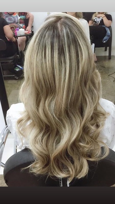 Luzes  cabelo cabeleireiro(a)
