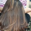 Morena iluminada mel