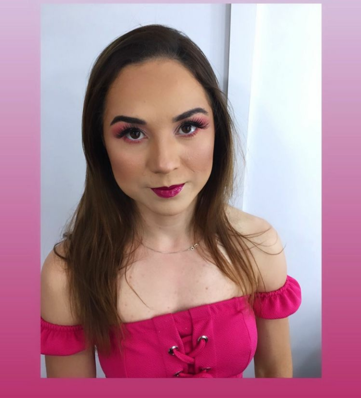 Makeup pink 
#maquiagem #makeup #beauty  maquiagem cabeleireiro(a)