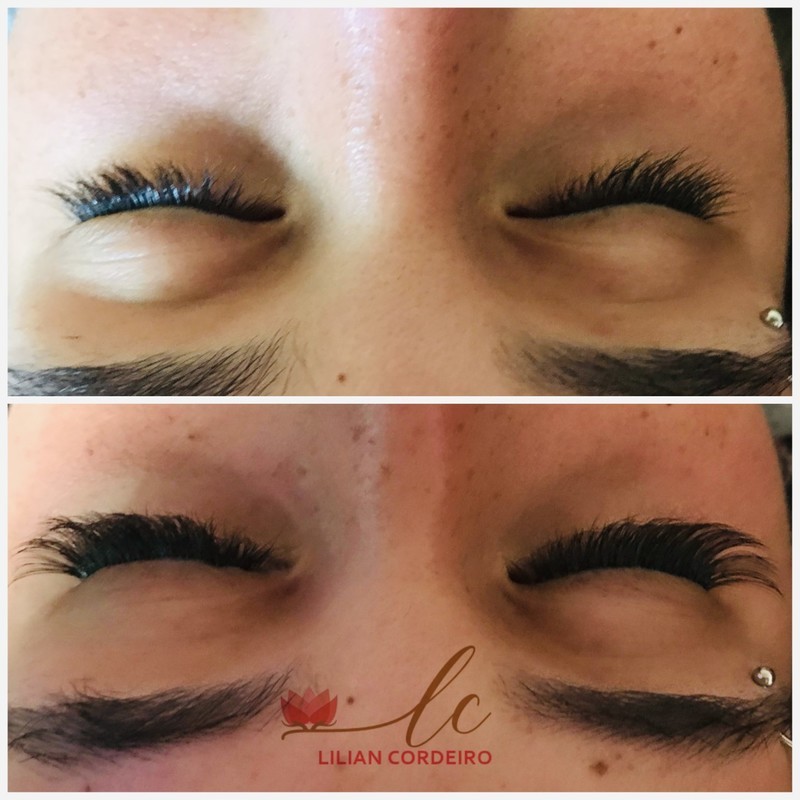 Alongamento de Cílios estética esteticista