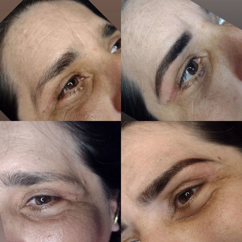 Design de sobrancelhas com henna estética esteticista dermopigmentador(a) designer de sobrancelhas micropigmentador(a)