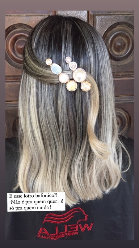 Luzes cabelo cabeleireiro(a)